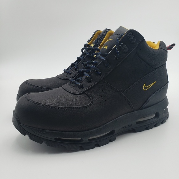 nike acg boots yellow